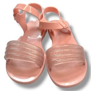 Mini Melissa - Kids Mar Wave Sandal Sparkle Pink